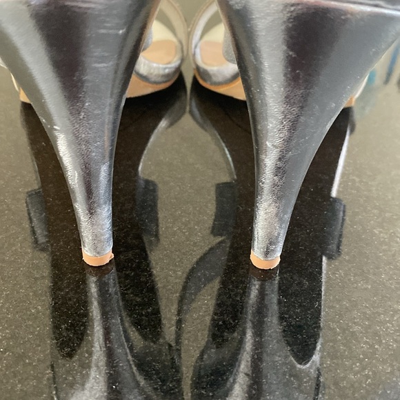Kelly and Katie silver high heels - Picture 3 of 6